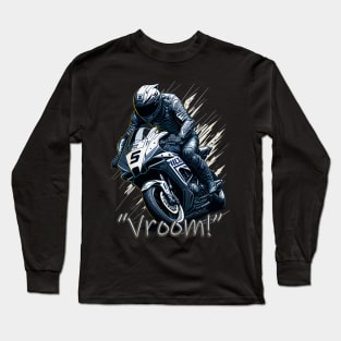 VROOM, BIKERS Long Sleeve T-Shirt